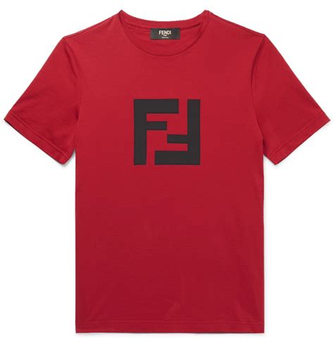 red fendi|fendi t shirts.